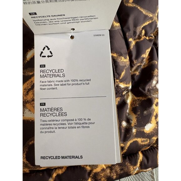 THE NORTH FACE 1996 Retro Nuptse Mens M Down Puffer Vest Coal Brown NWT $230 - Picture 7 of 14